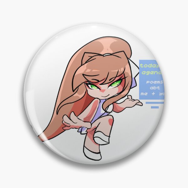 Item preview, DDLC Android Monika sticker set #2 designed and sold by NyaTanni.