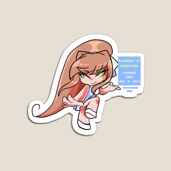 Item preview, DDLC Android Monika sticker set #2 designed and sold by NyaTanni.
