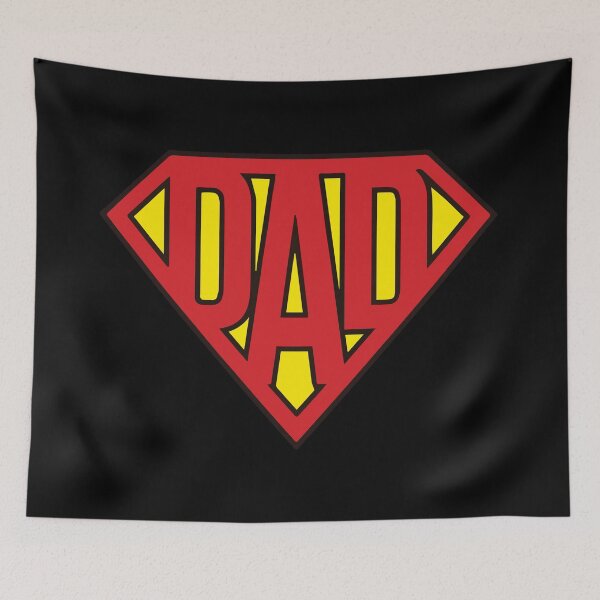 Item preview, Super Dad Fathers Day designed and sold by DIRTYSKETCHH.