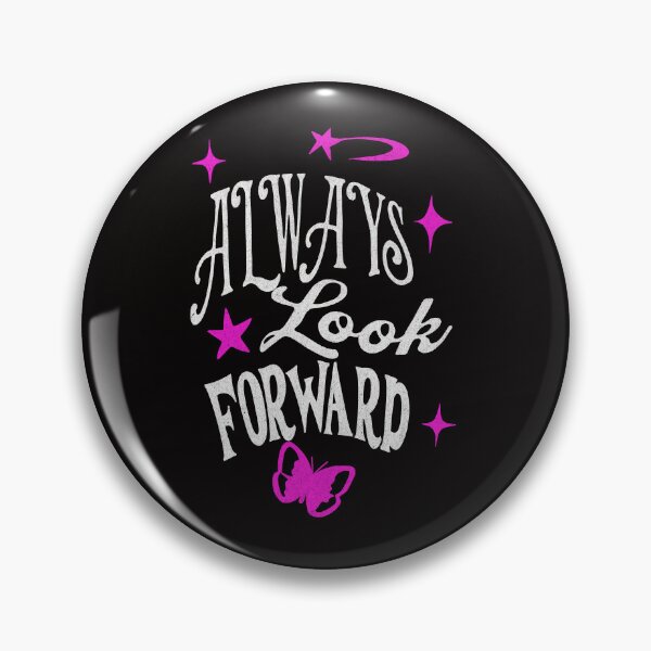 Item preview, Always look forward  - positivity quote designed and sold by PrettyPinkSkies.