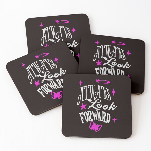 Item preview, Always look forward  - positivity quote designed and sold by PrettyPinkSkies.