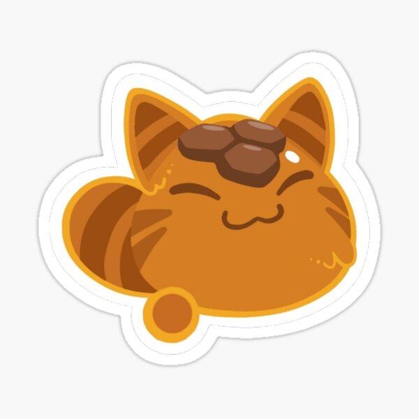 Honey Tabby Largo from Slime Rancher Sticker