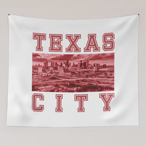 Item preview, Retro Texas City designed and sold by DIRTYSKETCHH.