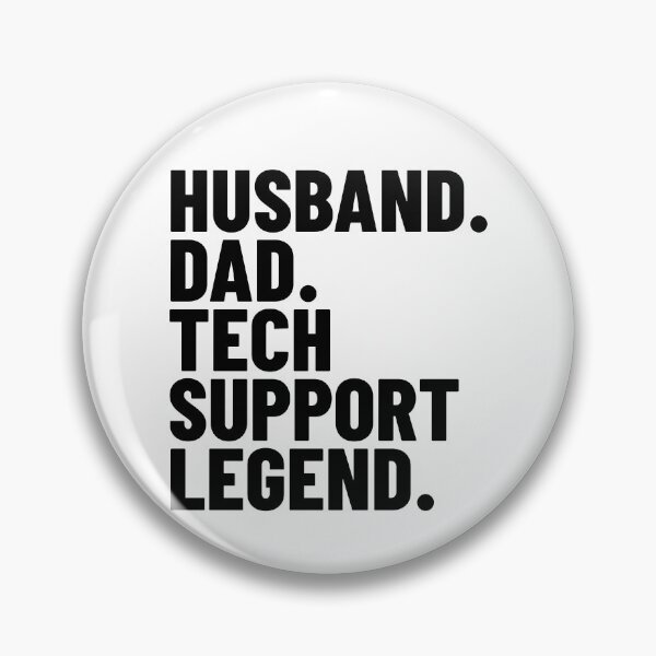 Item preview, Husband Dad Tech Support Legend Techy Men's Tech Support Gear designed and sold by DynamicDesign.