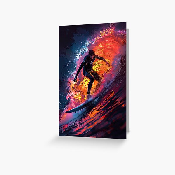 Item preview, Neon Surfing designed and sold by TheOosh.
