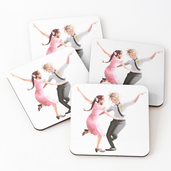 Item preview, Aerith Cloud - La La Land Cutout Shirt or Sticker designed and sold by RyMoltArt.