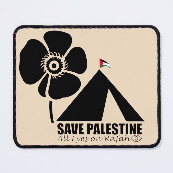 Item preview, save palestine all eyes on rafah designed and sold by Slice Of Seed.