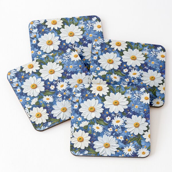 Item preview, Impasto Style Flower Pattern designed and sold by Pokemondundee.