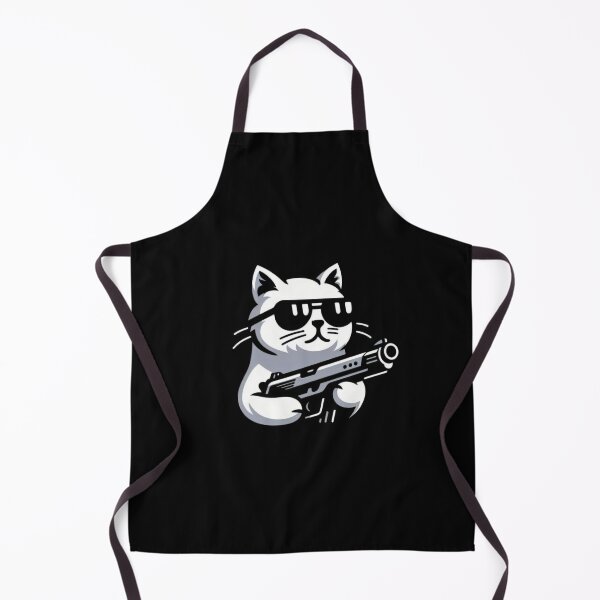 Item preview, Cat Gun Funny Cat designed and sold by VerveVerseBoo.