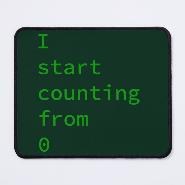 Item preview, I Start Counting from Zero designed and sold by NiceGoodBetter.
