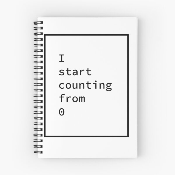 Item preview, I Start Counting from Zero designed and sold by NiceGoodBetter.