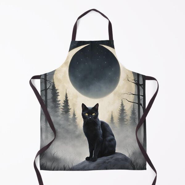 Item preview, Mystical Black Cat designed and sold by Gargantua99.