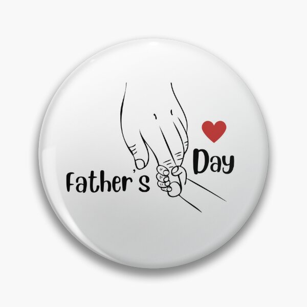 Item preview, Father's Day Father Love Happy Fathers Day Black and White Lineart designed and sold by Sketchbook Studio by Aqsaa.