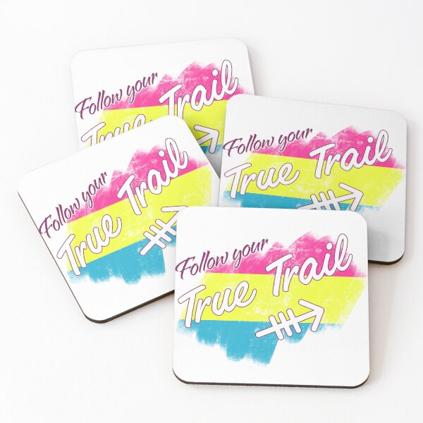 Item preview, Follow Your True Trail | Pansexual designed and sold by shardsofblue.