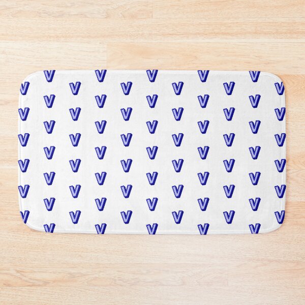 Item preview, 3D Alphabet Letter v - Bold Typography Design - Lowercase Alphabet Artwork designed and sold by uncoXab.