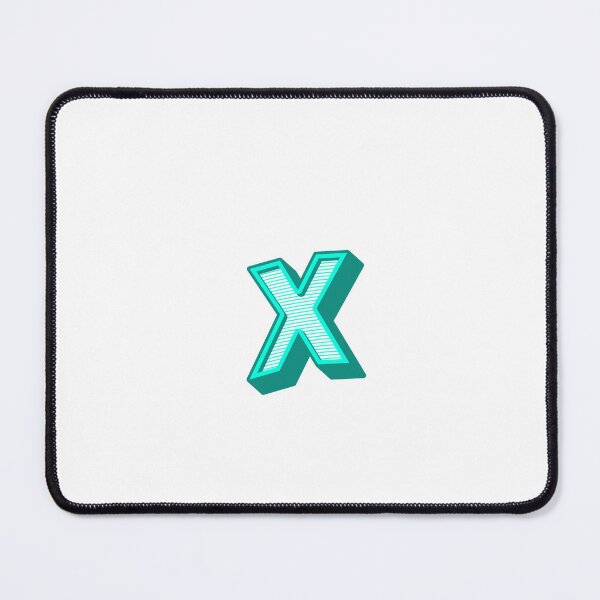 Item preview, 3D Alphabet Letter x - Bold Typography Design - Lowercase Alphabet Artwork designed and sold by uncoXab.