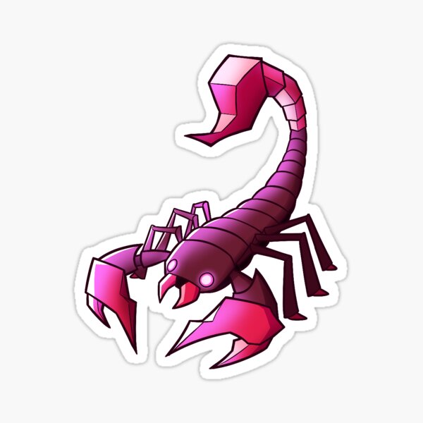 Aperçu de l'œuvre Rubis Scorpion (BugStones) créée et vendue par Drew Lacy.