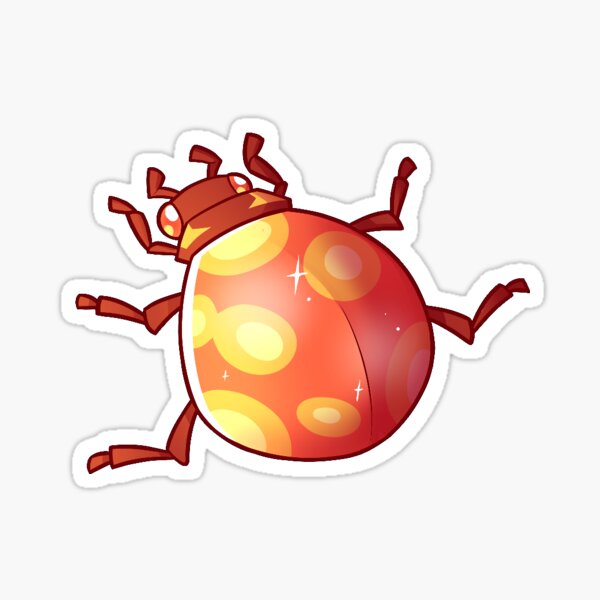 Aperçu de l'œuvre Jaspe Coccinelle (BugStones) créée et vendue par Drew Lacy.
