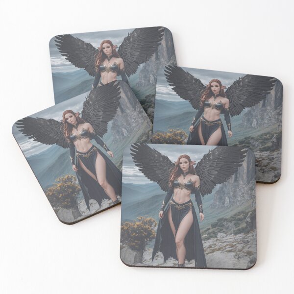 Item preview, Black Wings designed and sold by EnticingAI.