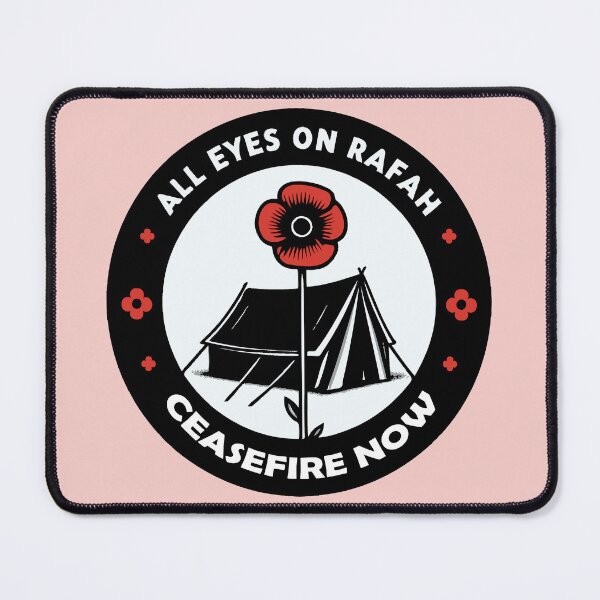 Item preview, All eyes on rafah ceasefire now designed and sold by Slice Of Seed.