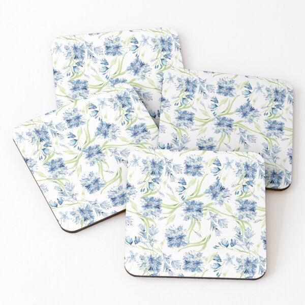 Item preview, Agapanthus elements - watercolour floral designed and sold by RPrince1.