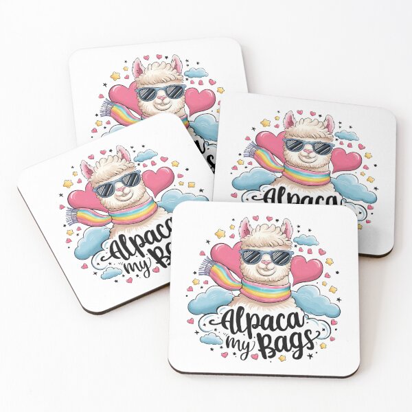 Item preview, Cute Alpaca Travel Adventure designed and sold by behnay.