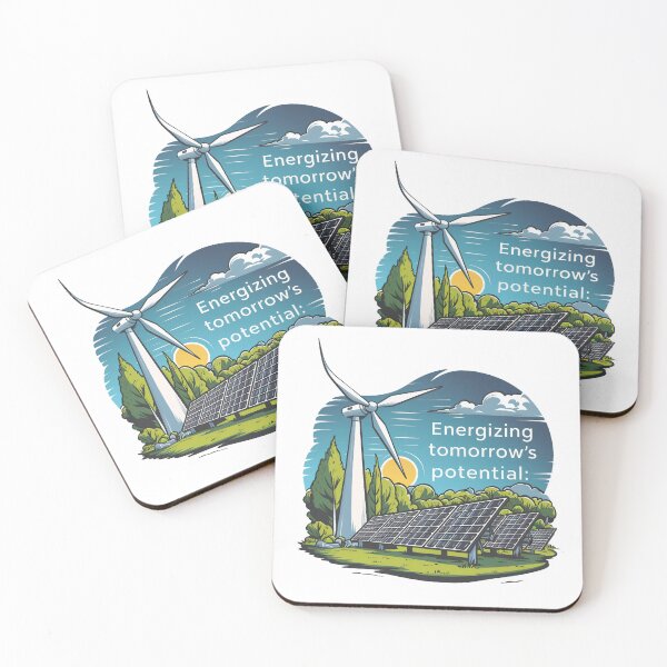 Item preview, Clean Energy Future with Solar and Wind Power designed and sold by behnay.
