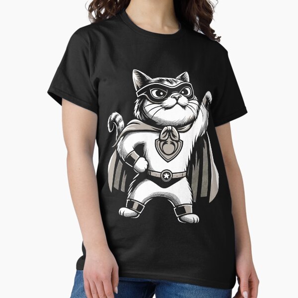 Item preview, Superhero Cat Ready To Save designed and sold by vibrantthreads.