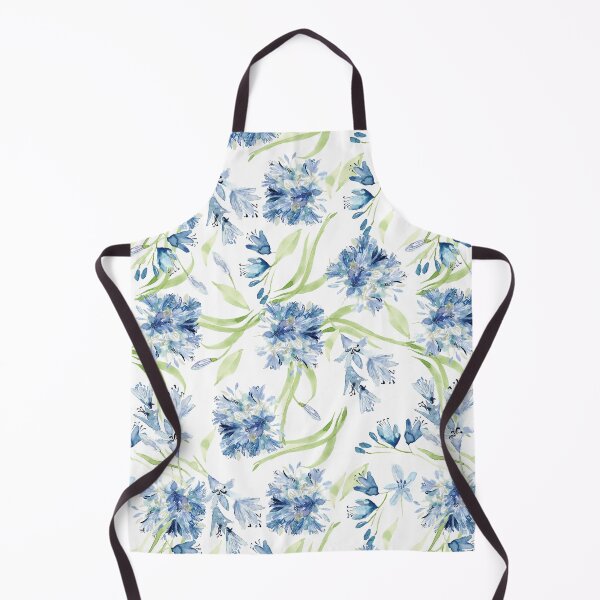 Item preview, Agapanthus elements - watercolour floral designed and sold by RPrince1.