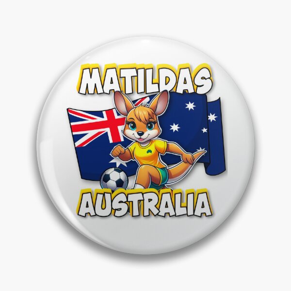 Item preview, Matilda’s Australian soccer team supporter tshirt design designed and sold by FunkiFish.