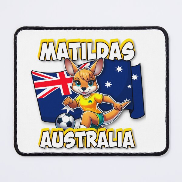 Item preview, Matilda’s Australian soccer team supporter tshirt design designed and sold by FunkiFish.