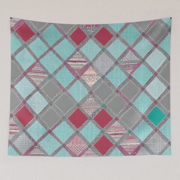 Item preview, Blue Pattern Argyle Pattern designed and sold by Tamas Das.