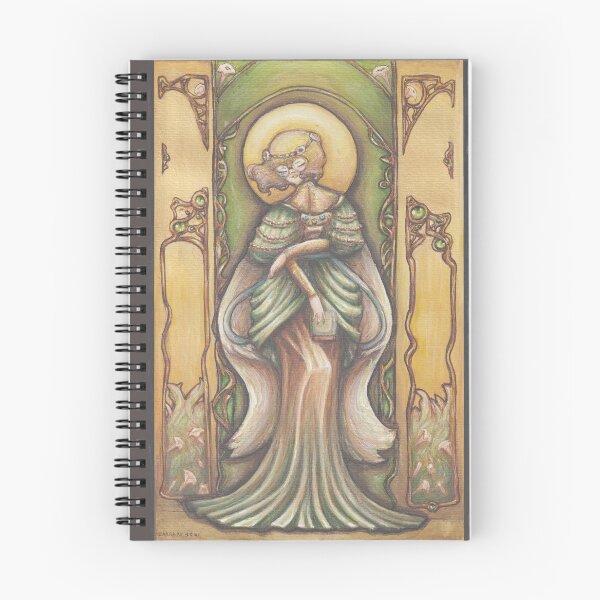 Item preview, lady in green designed and sold by terraaremar.
