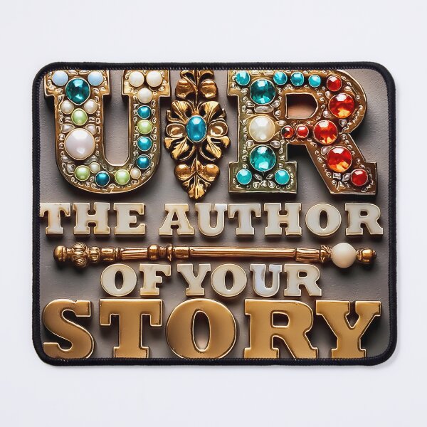 Item preview, U R the Author of your Story designed and sold by Vibranta Studio.