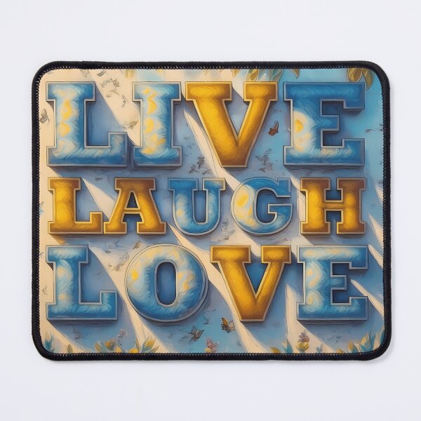 Item preview, Live Laugh Love designed and sold by Vibranta Studio.
