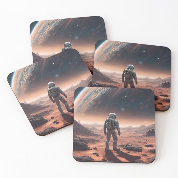 Item preview, Astronaut Exploring a Distant Planet designed and sold by Gargantua99.