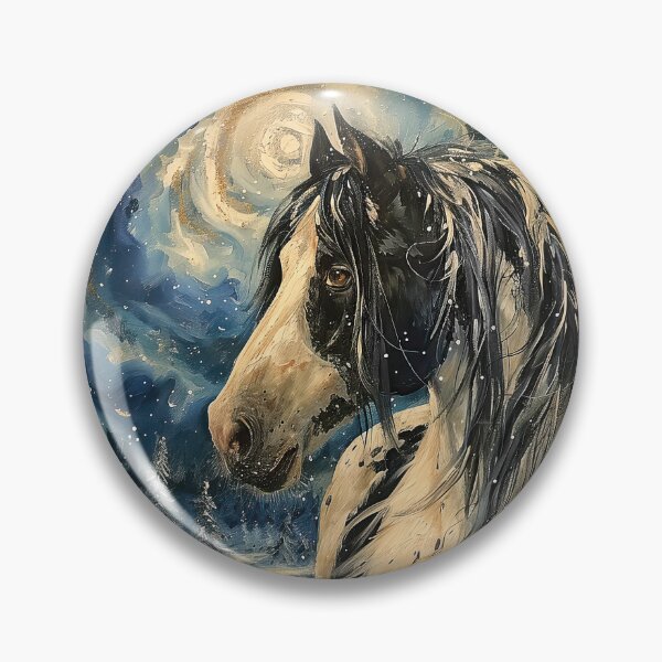 Item preview, Gypsy Horse and Winter Stars designed and sold by Elisabeth Lucas.