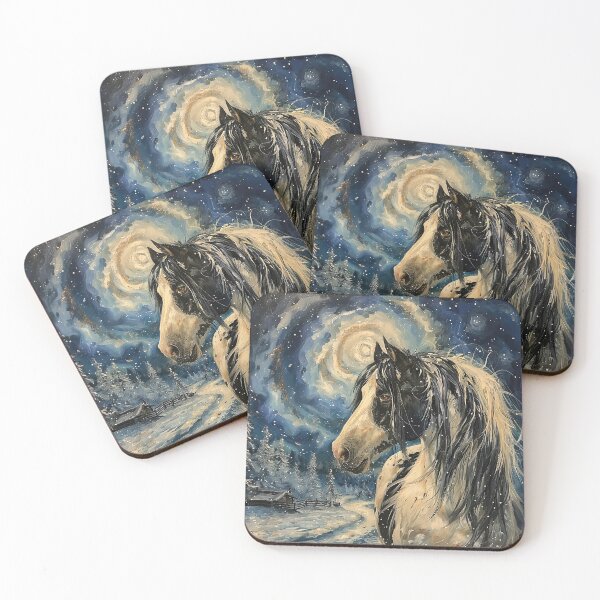 Item preview, Gypsy Horse and Winter Stars designed and sold by Elisabeth Lucas.