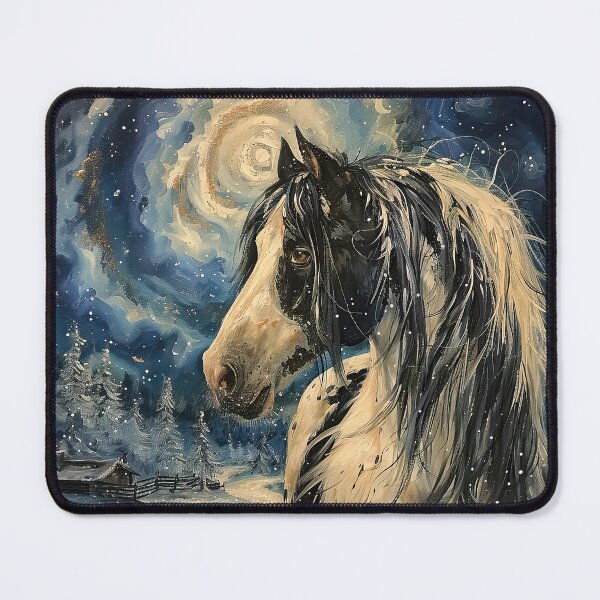Item preview, Gypsy Horse and Winter Stars designed and sold by Elisabeth Lucas.