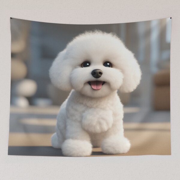 Item preview, Happy Happy Bichon Frise Puppy! designed and sold by Annabelly321.