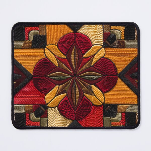 Item preview, "African Religion Pattern - Embroidered - 3D Pattern" designed and sold by Art-Vortex-fr.