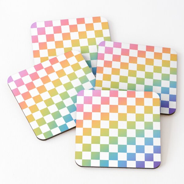 Item preview, Colorful Checkered Pattern designed and sold by starrylite.