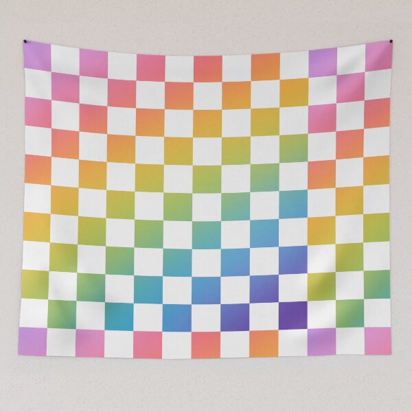 Item preview, Colorful Checkered Pattern designed and sold by starrylite.