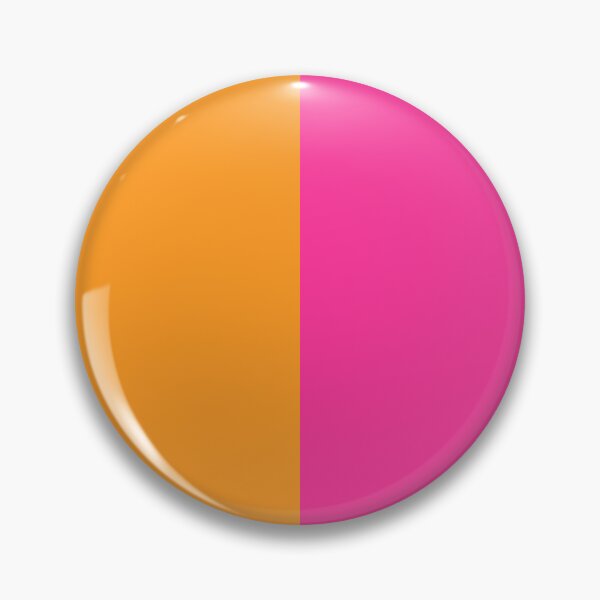 Item preview, Pink Orange Two Tone Color Split designed and sold by PatternTitan.