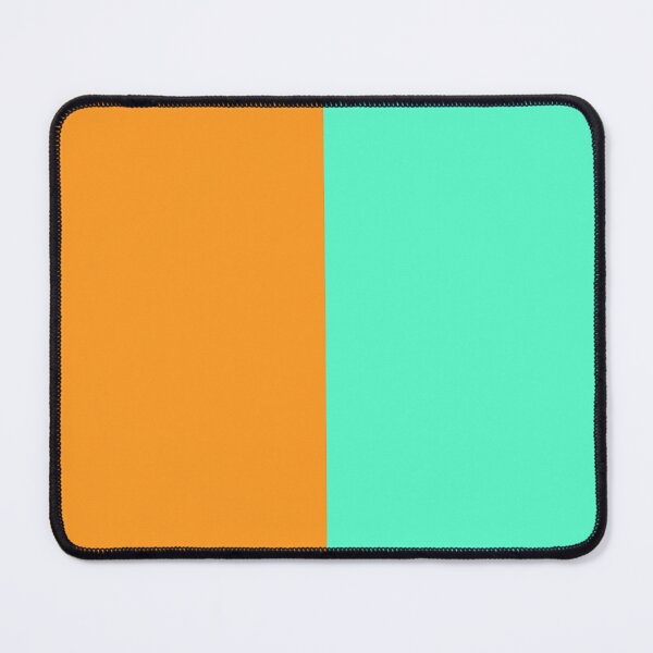Item preview, Teal Orange Two Tone Color Split designed and sold by PatternTitan.