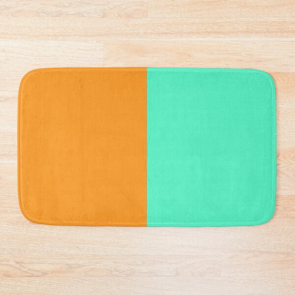 Item preview, Teal Orange Two Tone Color Split designed and sold by PatternTitan.