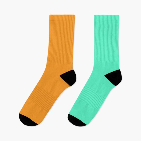 Item preview, Teal Orange Two Tone Color Split designed and sold by PatternTitan.