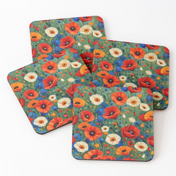 Item preview, Poppy Pattern #3 designed and sold by Pokemondundee.