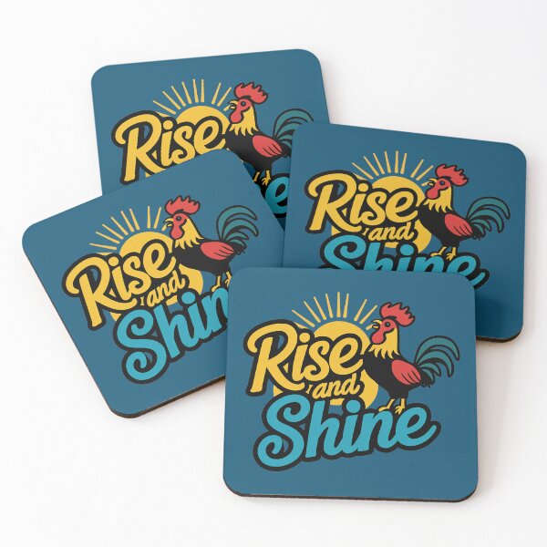 Item preview, Rise and Shine Rooster Crowing at Sunrise T-Shirt designed and sold by AsCreationss.