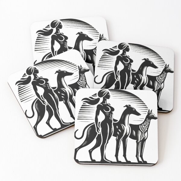 Item preview, Muscle women with dog designed and sold by Suppers.